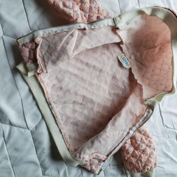 Vintage 0-6 Months Baby Zip Jacket Catton Candy - Picture 4 of 6